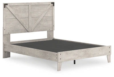 Cama Queen con plataforma Shawburn