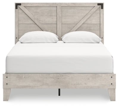 Cama Queen con plataforma Shawburn