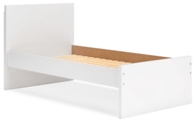 Cama de plataforma con paneles gemelos Onita