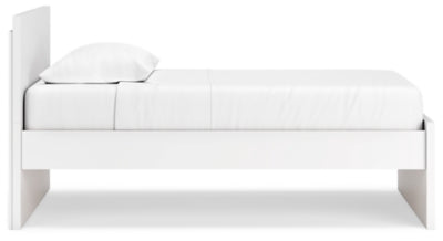 Cama de plataforma con paneles gemelos Onita