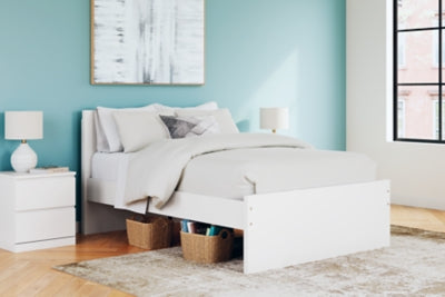 Cama de plataforma con paneles completos Onita