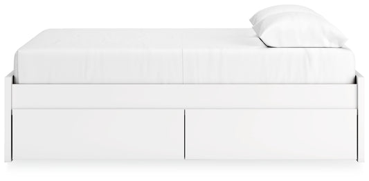 Cama Queen Onita con plataforma y dos laterales de almacenamiento