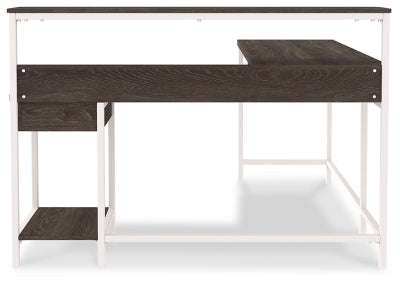 Dorrinson Home Office L-Desk with Storage