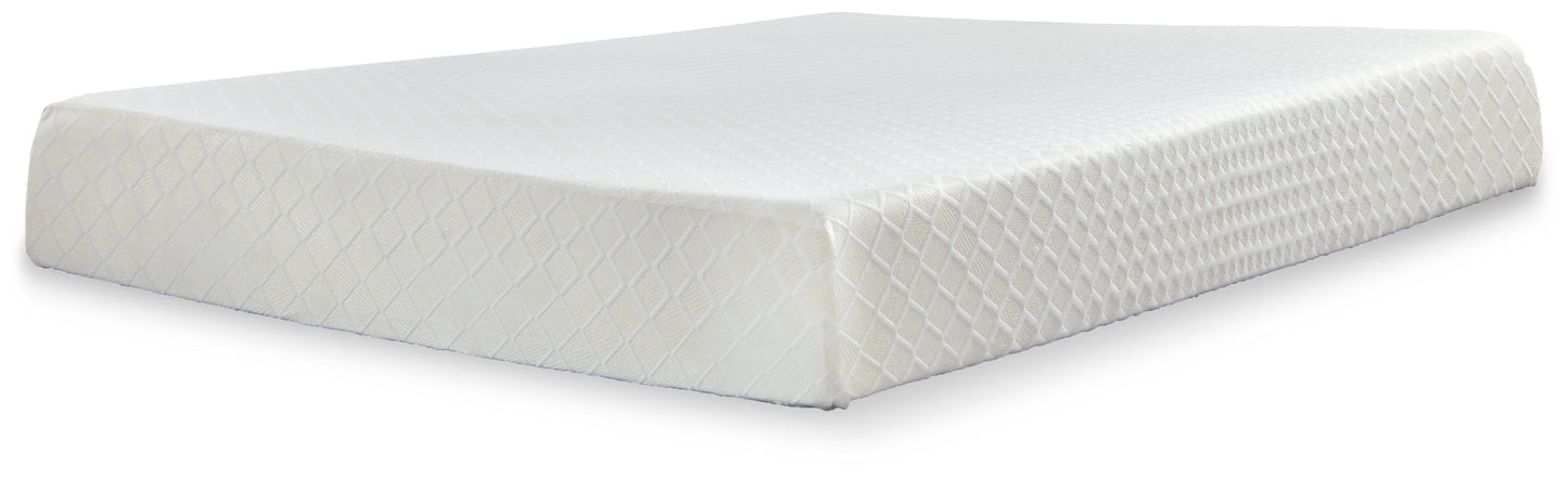 Colchón de espuma viscoelástica Chime California King de 10 pulgadas en una caja