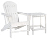 Silla Adirondack Sundown Treasure con mesa auxiliar