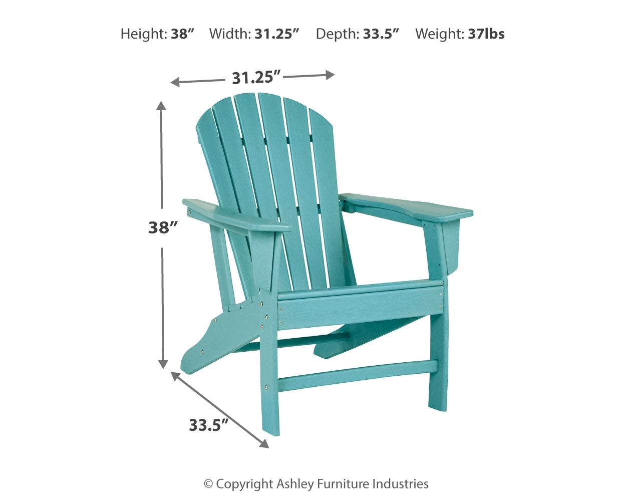 Sundown Treasure Adirondack Chair