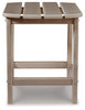 Sundown Treasure 4 Adirondack Chairs and Outdoor End Table