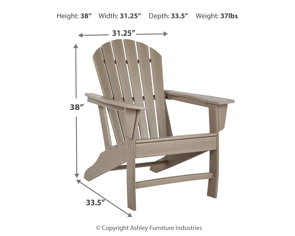 Sundown Treasure Adirondack Chair