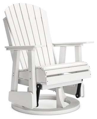 Silla giratoria planeadora para exteriores Hyland wave