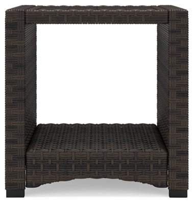 Mesa auxiliar de exterior Windglow