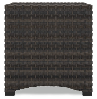 Mesa auxiliar de exterior Windglow