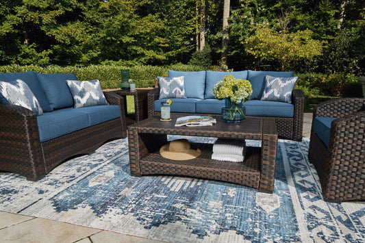 Loveseat de exterior Windglow con cojín