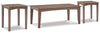 3-Piece Outdoor Occasional Table Package