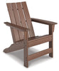 Outdoor Adirondack Chairs with Tete-A-Tete Connector