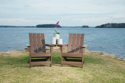 Outdoor Adirondack Chairs with Tete-A-Tete Connector