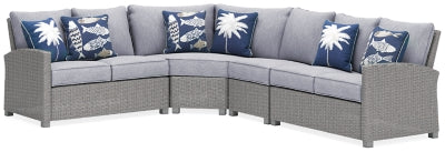 Seccional de exterior de 4 piezas Naples Beach