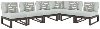 Seccional de exterior Beachloft de 6 piezas