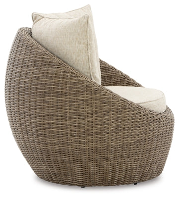 Sillón giratorio Danson con cojín (juego de 2)
