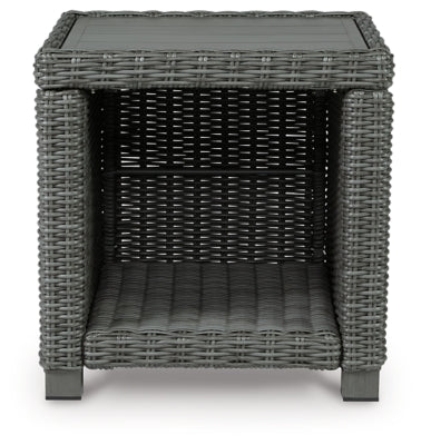 Paquete de mesa auxiliar para exterior de 3 piezas