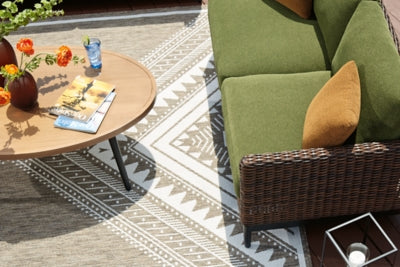Horizon Hall Outdoor Loveseat with Cushion