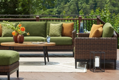 Horizon Hall Outdoor Sofa with Cushion