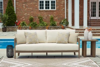 Serene Bay Outdoor Sofa with Cushion