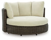 Kimora Outdoor Swivel Lounge Chair with Cushion