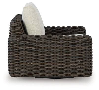 Sillón giratorio para exteriores Kimora