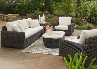 Sillón giratorio para exteriores Kimora