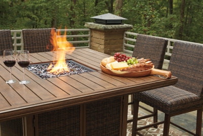 7-Piece Outdoor Bar Table Set
