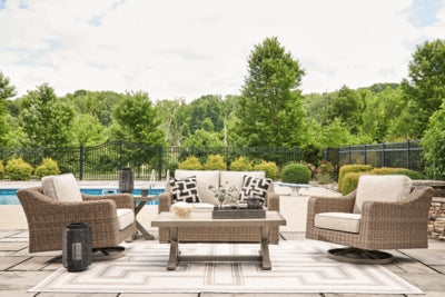 Beachcroft Outdoor Loveseat with Cushion