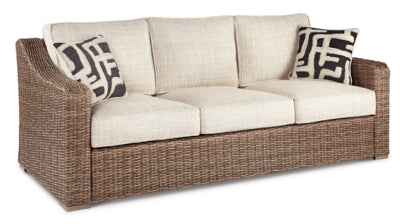 Outdoor Sofa, Lounge Chairs and Fire Pit
