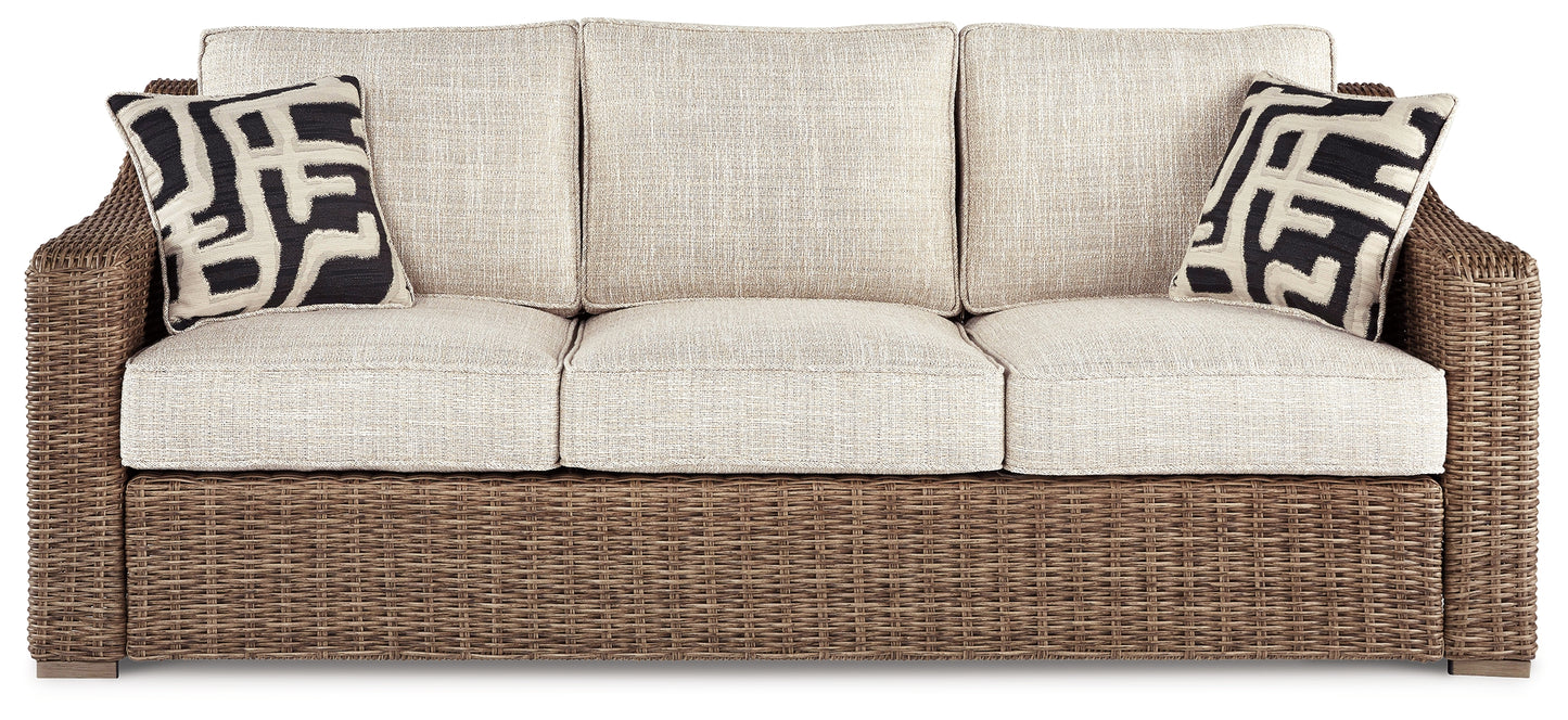 Sofá de exterior Beachcroft con cojín