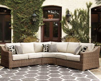 Conjunto de asientos para exterior de 3 piezas Beachcroft
