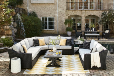 Seccional de exterior de 4 piezas Beachcroft