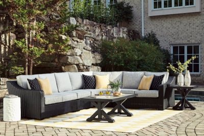 Seccional de exterior de 4 piezas Beachcroft