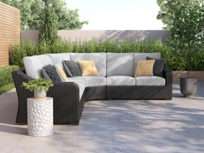 Seccional de exterior de 4 piezas Beachcroft