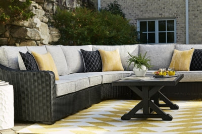 Seccional de exterior de 4 piezas Beachcroft