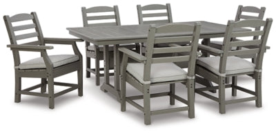 Mesa de comedor de exterior Visola con 6 sillas