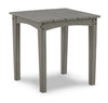 Outdoor Adirondack Chair and End Table