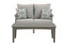 Outdoor Loveseat and Coffee Table