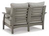 Outdoor Loveseat and Coffee Table