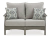 Outdoor Loveseat and Coffee Table