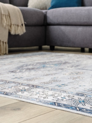 Hebruns 8'1" x 10'1" Washable Rug