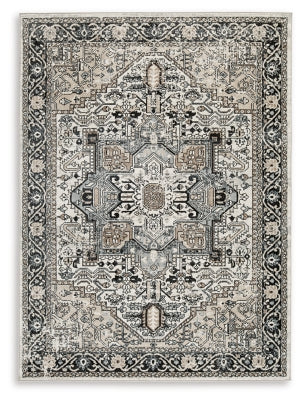 Alfombra lavable Gregmoore de 1,57 m x 1,98 m