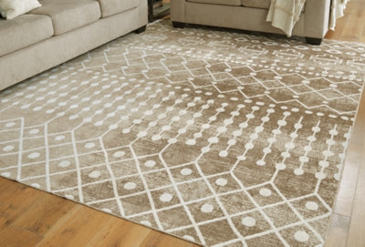 Alfombra lavable Bunchly de 7'10" x 10'3"