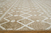Alfombra lavable Bunchly de 4'11