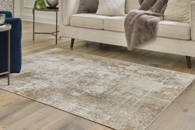 Grifflain 5'1" x 7' Washable Rug