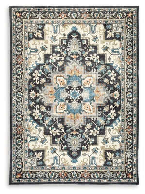 Alfombra lavable Leningston de 5' x 7'