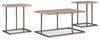 Mesa Albreane (juego de 3)